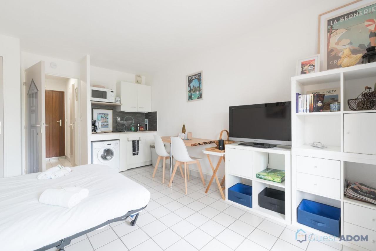 Studio Avec Terrasse Au Golf De Pornic Exteriör bild